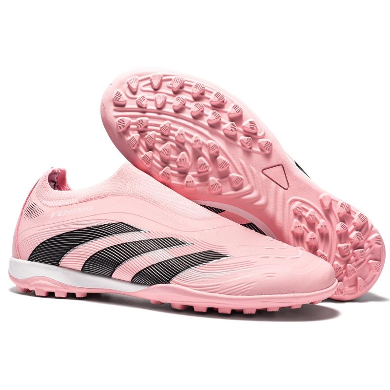 Foreign trade 2025 craft youth football boots student grass AG long spikes for men and women green shade training sneakers