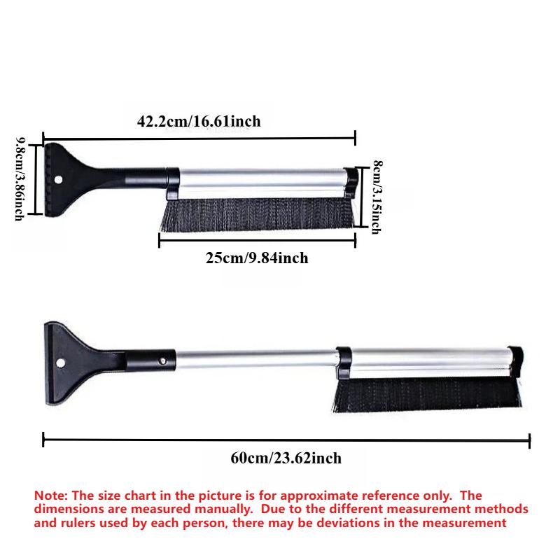 1PC Car Snow Brush Extendable Cleaning Removal Shovel Scraper Winter Auto Brushes Windshield Deicer Remover Tools Wash Defroster