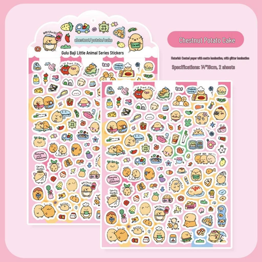 Tengyi Cute Cartoon Bear Stickers for DIY & Decorations