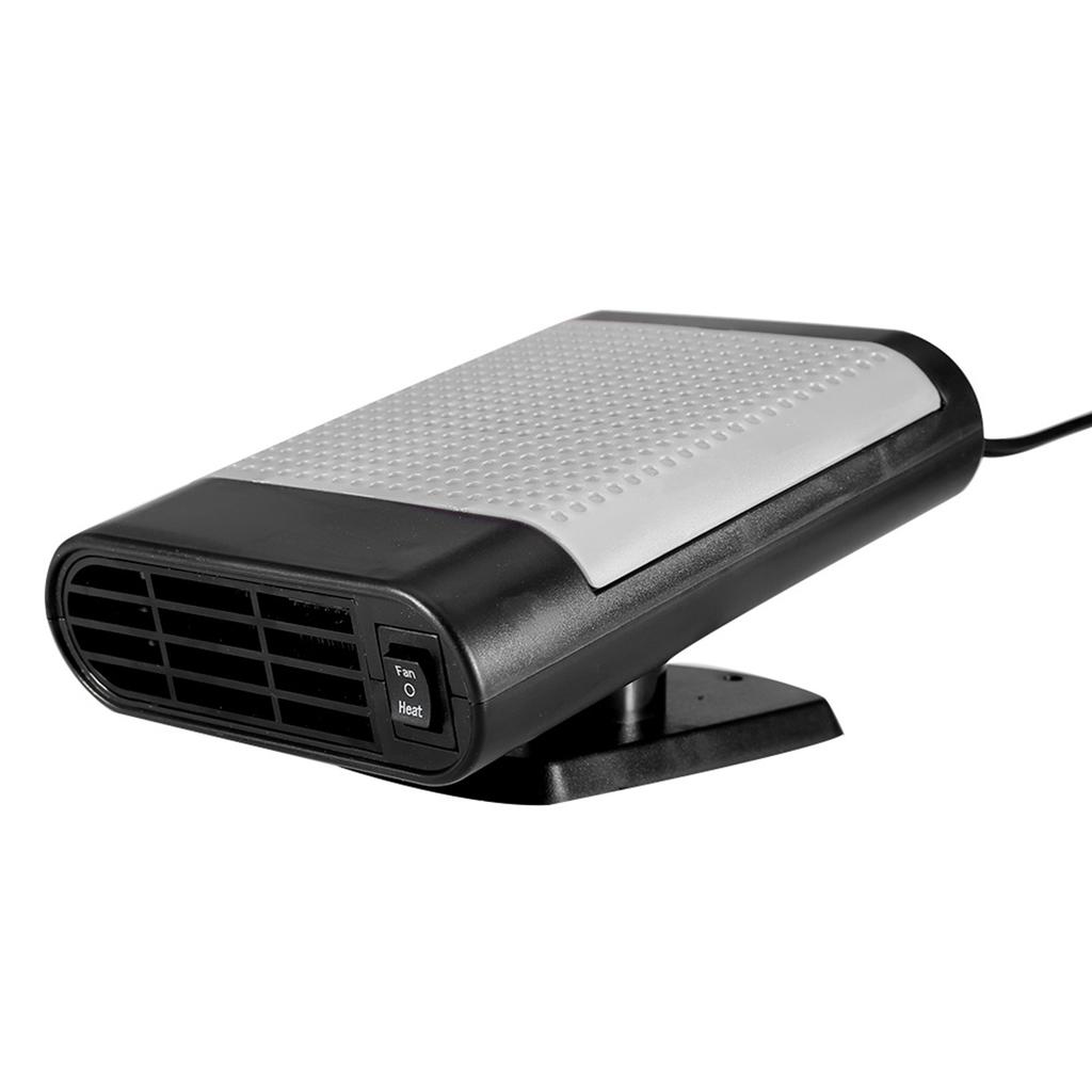 Car 12V Portable Electric Window Heater Heating Dryer   Fan Defroster Demister (Red)