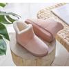 2025 Winter Warm Shoes Woman Men Indoor Slippers Soft Plus Couples Home Floor Snow Boots Anti-slip Female House Footwear
