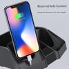 Car Console Storage Organizer High Temperature Resistant Car Seat Organizer Car Seat Storage Wear-Resistant Console Storage
