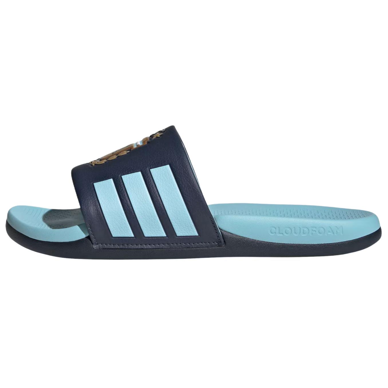 

adidas Adilette Comfort 2.0 Slides Argentina Unisex Sneakers Blue Night-Navy Dark-Football-Gold JS4974 42