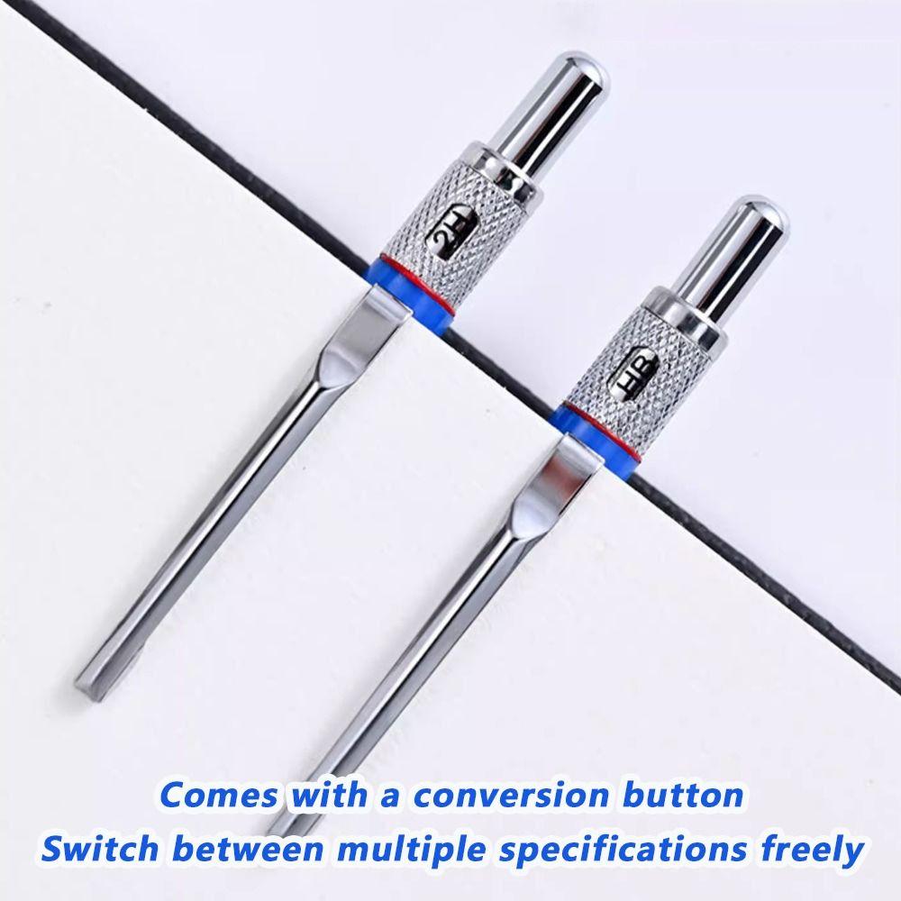 2.0mm Woodworking Pencil Long Head Mechanical Pencil Propelling Pencil  Woodworking Construction