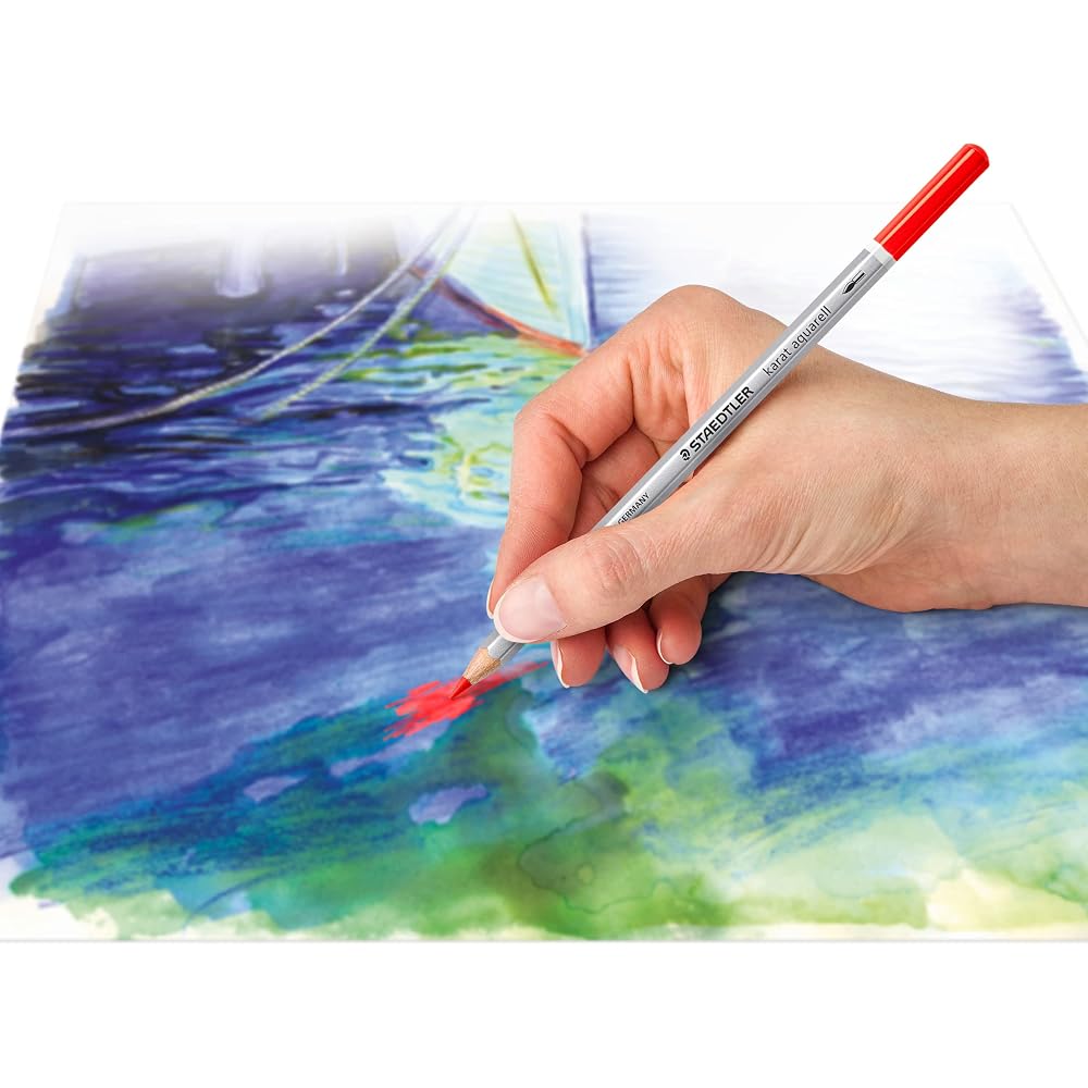 STAEDTLER (STAEDTLER) Colored Pencils 24 Color Watercolor Pencils Calato Querrell 125 M24