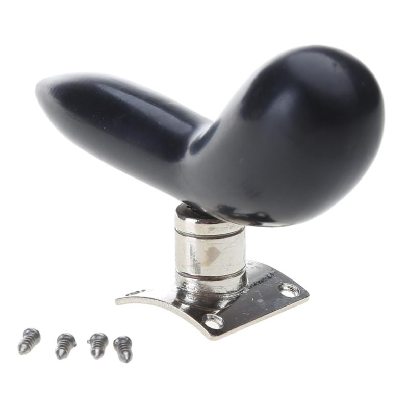 Hand Holder Saddle Rest with Fixing Screws and Base Hand Holder Bakelite Woodwind Instrument Accessories Parts