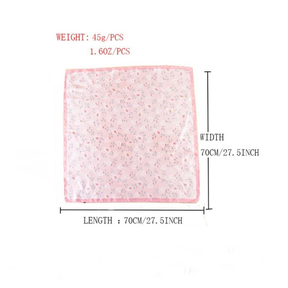 Casual Women's Hairbands Printed Shawls Wraps Fashion Square Scarf  for Women