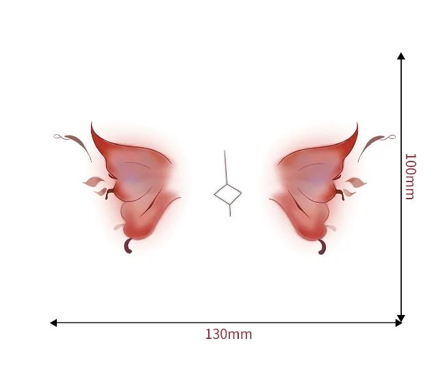 1set Halloween Face Tattoo Stickers Pumpkin Bat Star Moon Fake Freckles Temporary Tattoo Stickers for Music Party Festival Decor