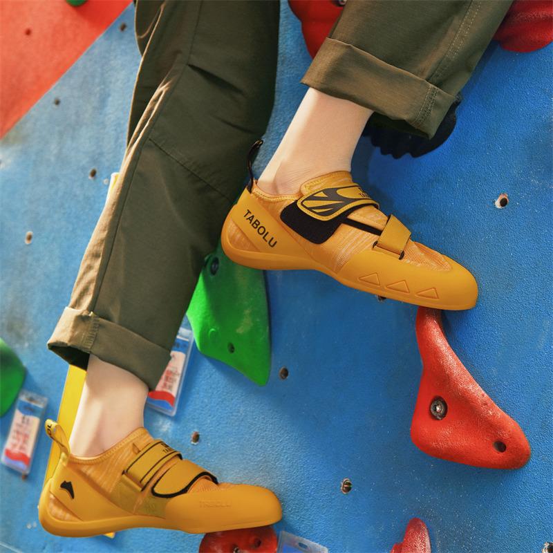 Professional Rock-Climbing Shoes Men‘s Indoor Outdoor Climbing Training Shoes Mesh Rock-Climbing Bouldering Training Sneakers