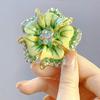 1Pcs Elegant Classical Style Flower Lapel Pin Exquisite Luxury Peony Flower Brooch For Suit Cheongsam Sophisticated Taste