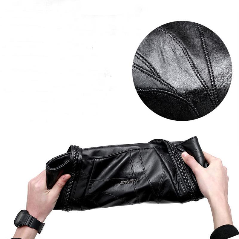 Yogodlns Luxury Handbag Women PU Leather Shoulder Bag Large Capacity Top-handle Bag Vintage Crossbody Bag Brands Lady Pouch Sac