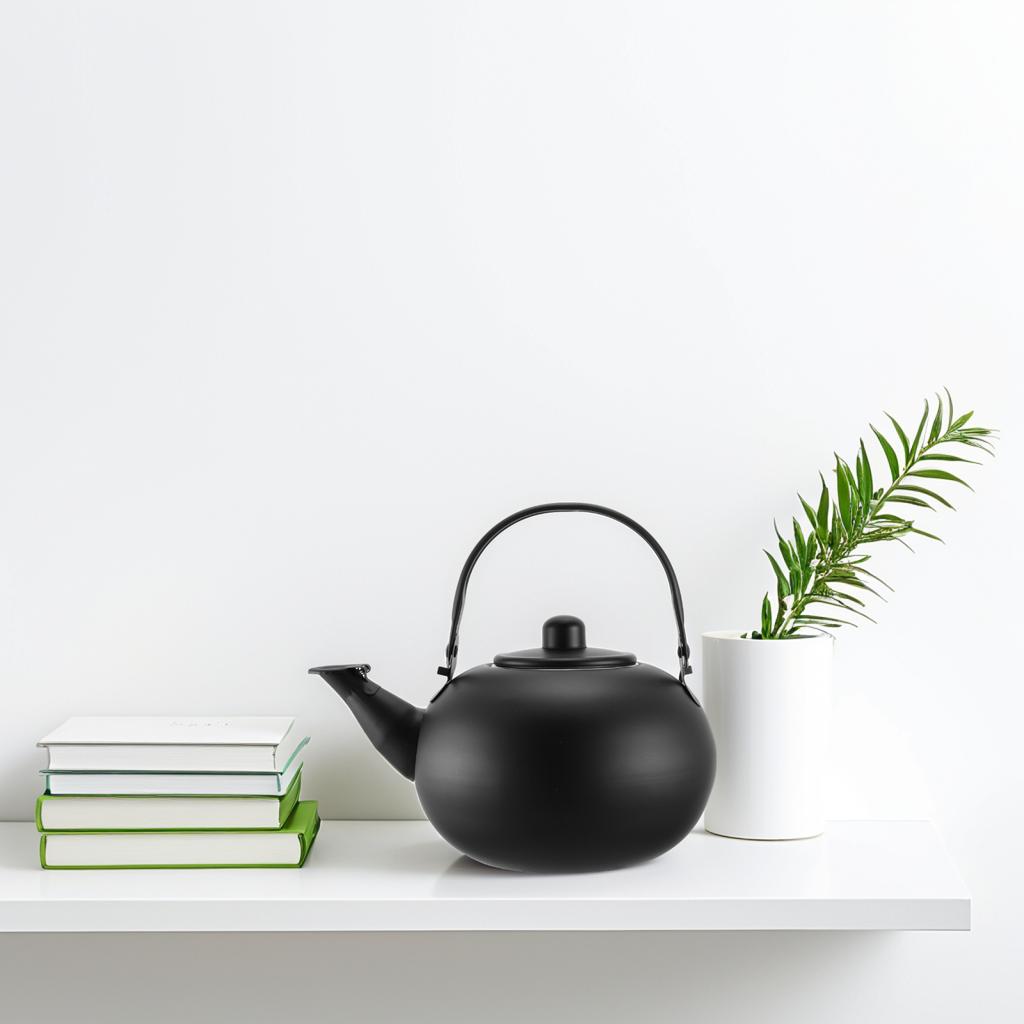 Universal Stainless Steel Tea Kettle Heat Cold Resistant Boiling Kettle for Home Travel Easy Clean Teapot