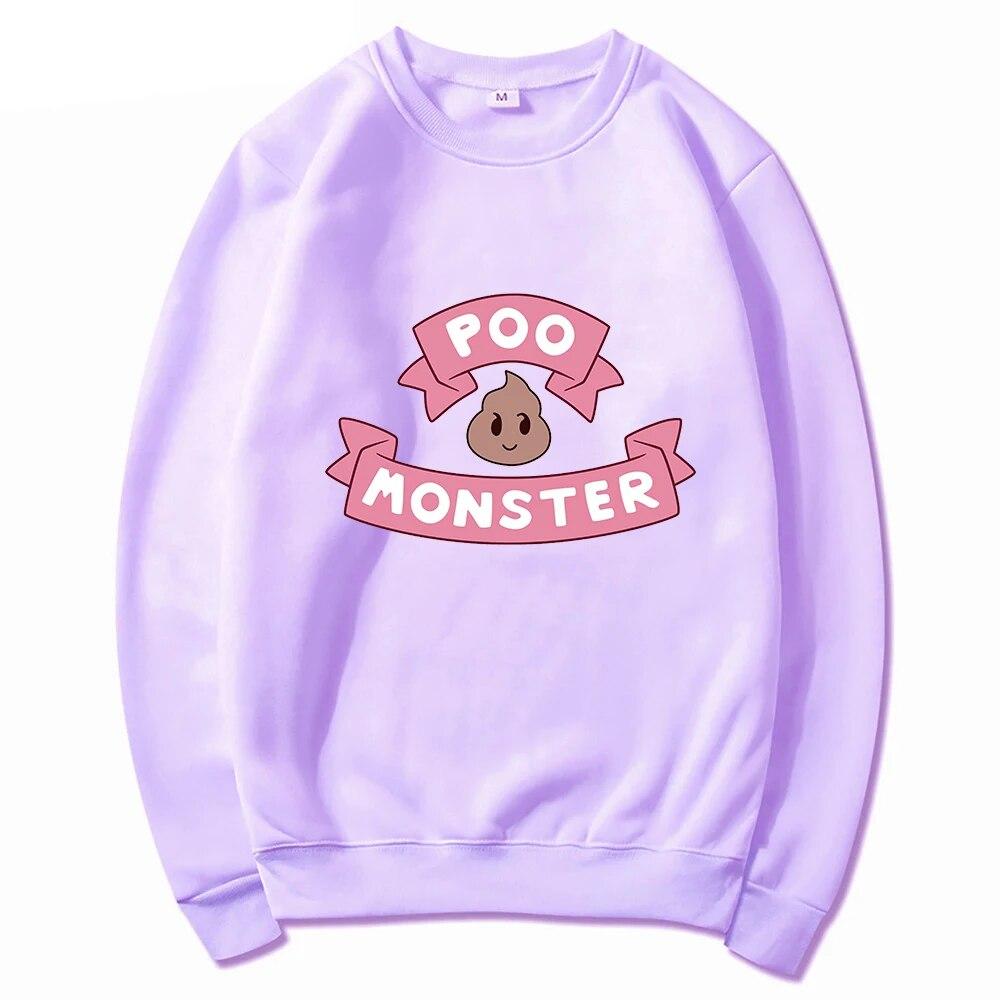Anime Bee und Puppycat Poo Monster Hoodie Kawaii Winter Frauen Hoodies Frühling/Herbst Unisex Sweatshirt Vintage Harajuku Sudaderas Unisex