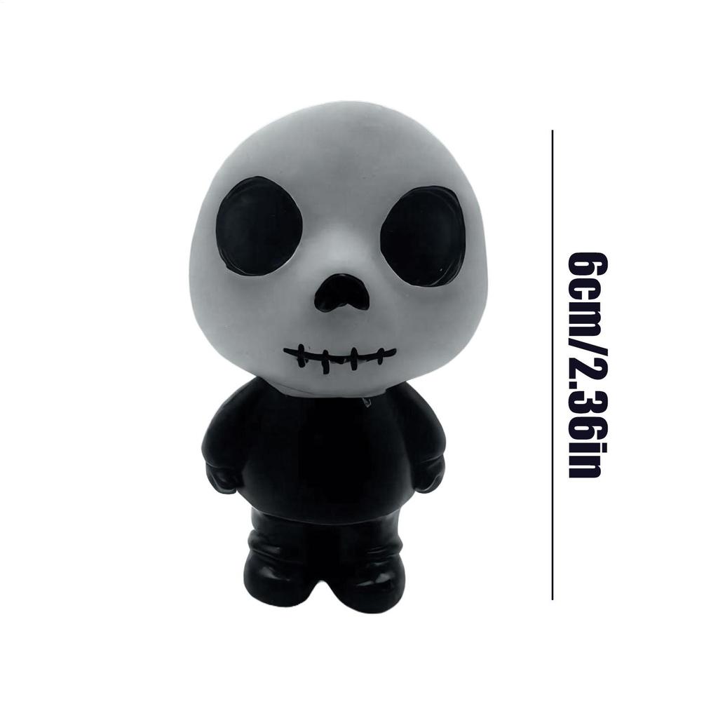 Halloween Figurines Resin Spooky Sculpture Ornaments Statue Sculpture Ornament Decoration For Holiday Party Tabletop Home Indoor