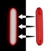 2Pcs Decal Sticker For Car Wheel Eyebrow For Door Edge Red/yellow/blue Reflective Reflective Tape Safety Warning Universal