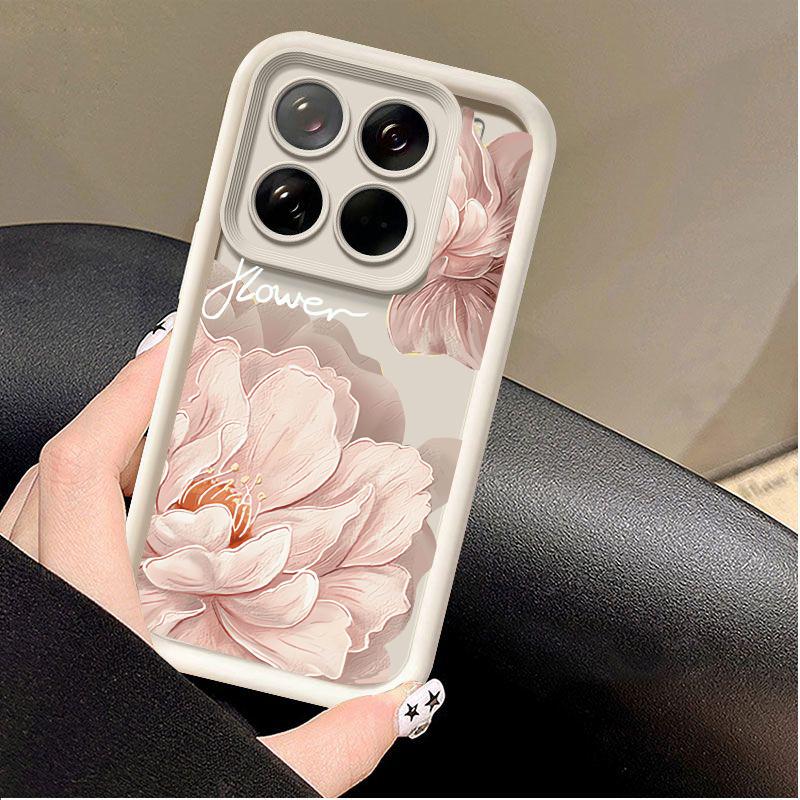Fashion Beautiful Flower Phone Case For Xiaomi 15T Pro 14T POCO X7 M7 F7 Pro F7 Ultra Redmi Note 15 Pro Plus 5G 15C 4G Cover