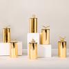 European-style Gold-plated Pressed Toothpick Box Animal Accessories Stainless Steel Toothpick Tube Home Cotton Swab Dispenser