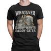 Unisex Unisex Print Was Papa will, das bekommt Papa T-Shirt Tee 100% Baumwolle T-Shirts Kleidung