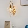 E14 Kristall Wandleuchte Wandlampe Home Schlafzimmer Dekor Nachtlicht für Badezimmer Moderne Rom Dekor Innenbeleuchtung Nachttischlampen