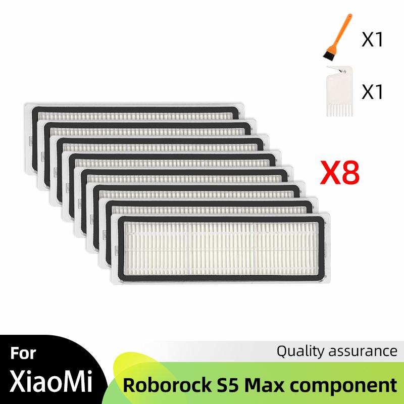 For Xiaomi 1S Roborock S5 S5 Max S6 S6 MaxV S6 Pure E4 E5 Vacuum Cleaner Accessories Main Side Brush Cover HEPA Filter Mop Parts
