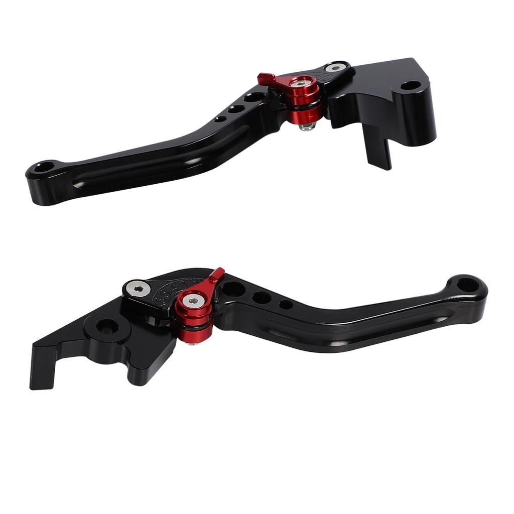 nakira Brake Clutch Lever Set Ninja250 Ninja400 Z250 Z400 Versis-X250 (Black)