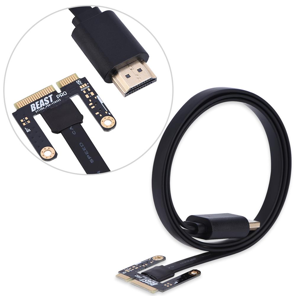 EXP GDC Beast HDMI To Mini PCI E Cable Cord