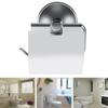 1 Stück Edelstahl Badezimmer Toilette Wandmontiert Saugpapierrollenhalter Taschentuchhalter Neu