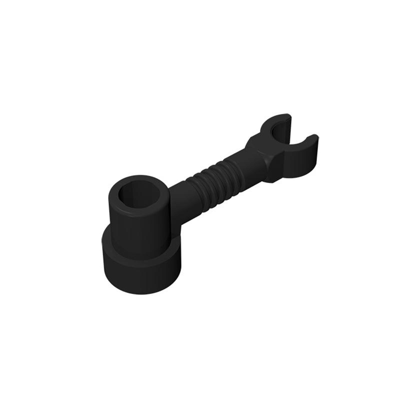 Non-Toxic Moc 10Pcs 4735 Bar 1X3 With Clip Building Blocks Kit Stud Holder Bricks Educational Particle Puzzle Toy Children Birthday Gifts