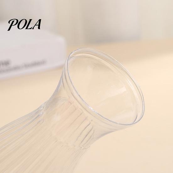 Clear Bud Vase, Plastic Transparent Vase, Modern Flower Vase, Table Centerpiece Vase for Home Party Wedding Decor