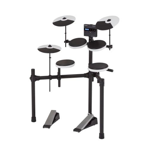 Roland TD-02K V-drums Electronic Drums, Entry-Level Model, Compact, Bluetooth Connectivity, Beginner-Friendly, Pad Upgrades Available
