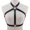 Punk Leather Sexy Chest Harness Belt Body Bondage Women Lingerie Fashion Bra Strap Belt Gothic Fetish Clothing Suspenders