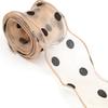 4cm Width Organza Ribbon 10 Yards Length Solid Color Satin Ribbon Fishtail Design Silver Edge Lace Ribbon Dress Decoration