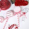 Christmas Canes Red White Foam Christmas Lollipop Candy Cane Boot Xmas Tree Supplies 2025 Xmas Decoration 2025 New Year Decors
