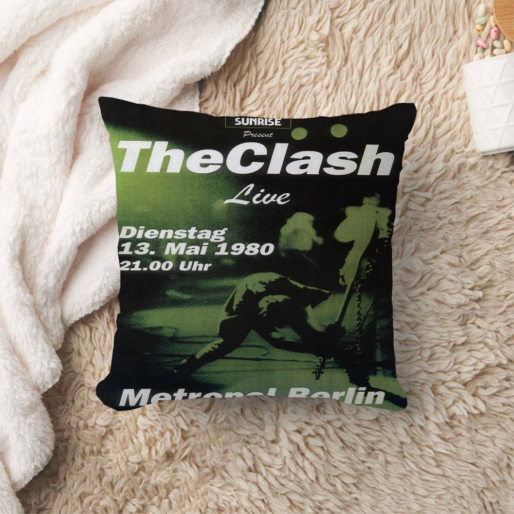 C-Clash T-The Band Cushion Cover Pillowcase Upholstery Sofa Throw Pillow Home Decor Pillowcas