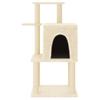 Scratching Post with Sisal Scratching Posts Cream 97 Cm