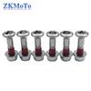 6pcs 8*25MM Sprockets Blots Kits Screws For HONDA SUZUKI KAWASAKI YAMAHA KTM RMZ DRZ YZF KXF KLX CRF Dirt Bike Pit Bike