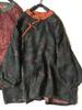 2026 Spring Floral Linen Retro Frog Button Short Jacket