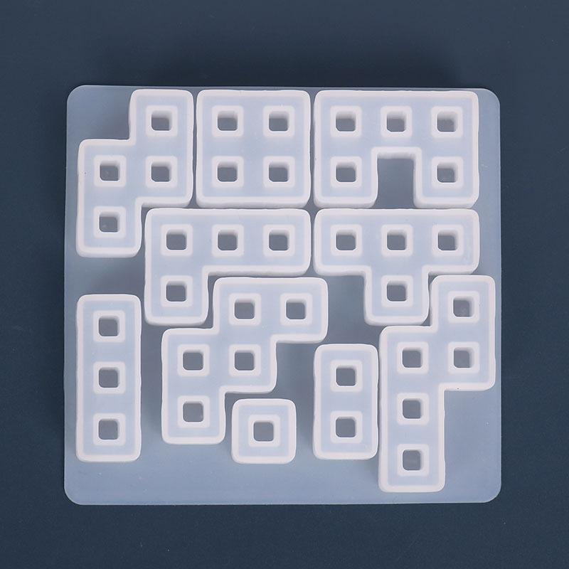 Formă din silicon Jucării pentru blocuri de construcție Matriță epoxidică Matriță educațională pentru copii Matriță din rășină Jenga