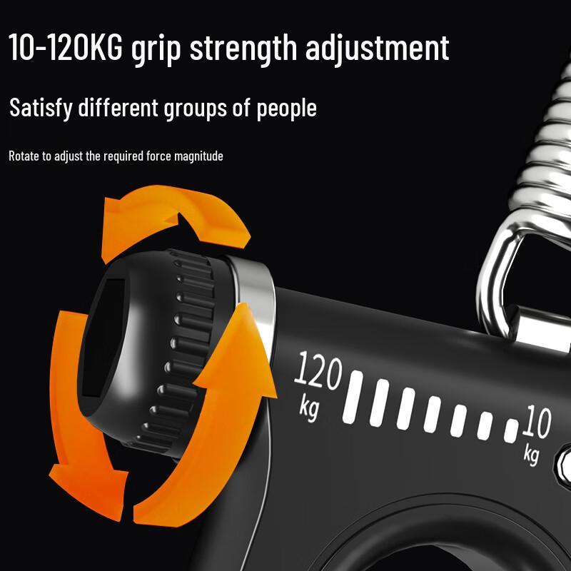 WEZHO Adjustable Counting Hand Gripper & Finger Trainer