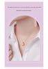 Tichya S925 Sterling Silver Unicorn Necklace for Women – Sweet, Light Luxury Little Pegasus Clavicle Chain
