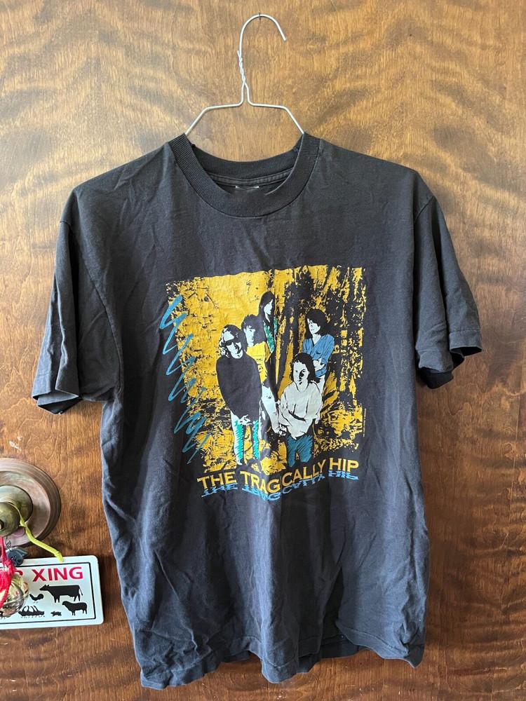 The Tragically Hip Album Tour 100% Cotton Adult T-Shirt All Size WA026 Unisex T-Shirt S