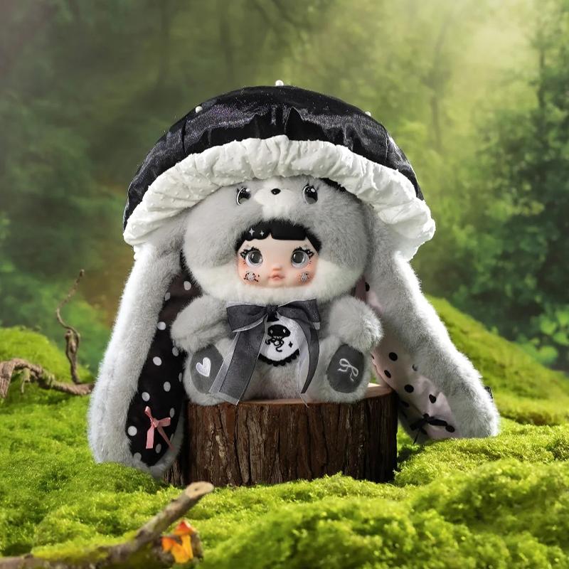 Nommi 400% Large Mushroom Hat Blind Box Series Plush Toy Soft Comfortable Kawaii Doll Ornament Mysterious Box Exquisite Fun Gift