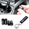 Car Tire Wheel Valve Caps Cover Suede Auto Key Chain Ring Keychain For Ford Escape Edge Mondeo Taurus Fusion Mustang Accessories BR9