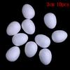 10Pcs Diy Foam Easter Eggs Foam Crafts For Easter Party Decor 3/4/5/6/7Cm Eggs