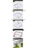 Compatible with 14 Qijun models: Electroplated Reading Light Cover - Car Decorative Frame Sticker.