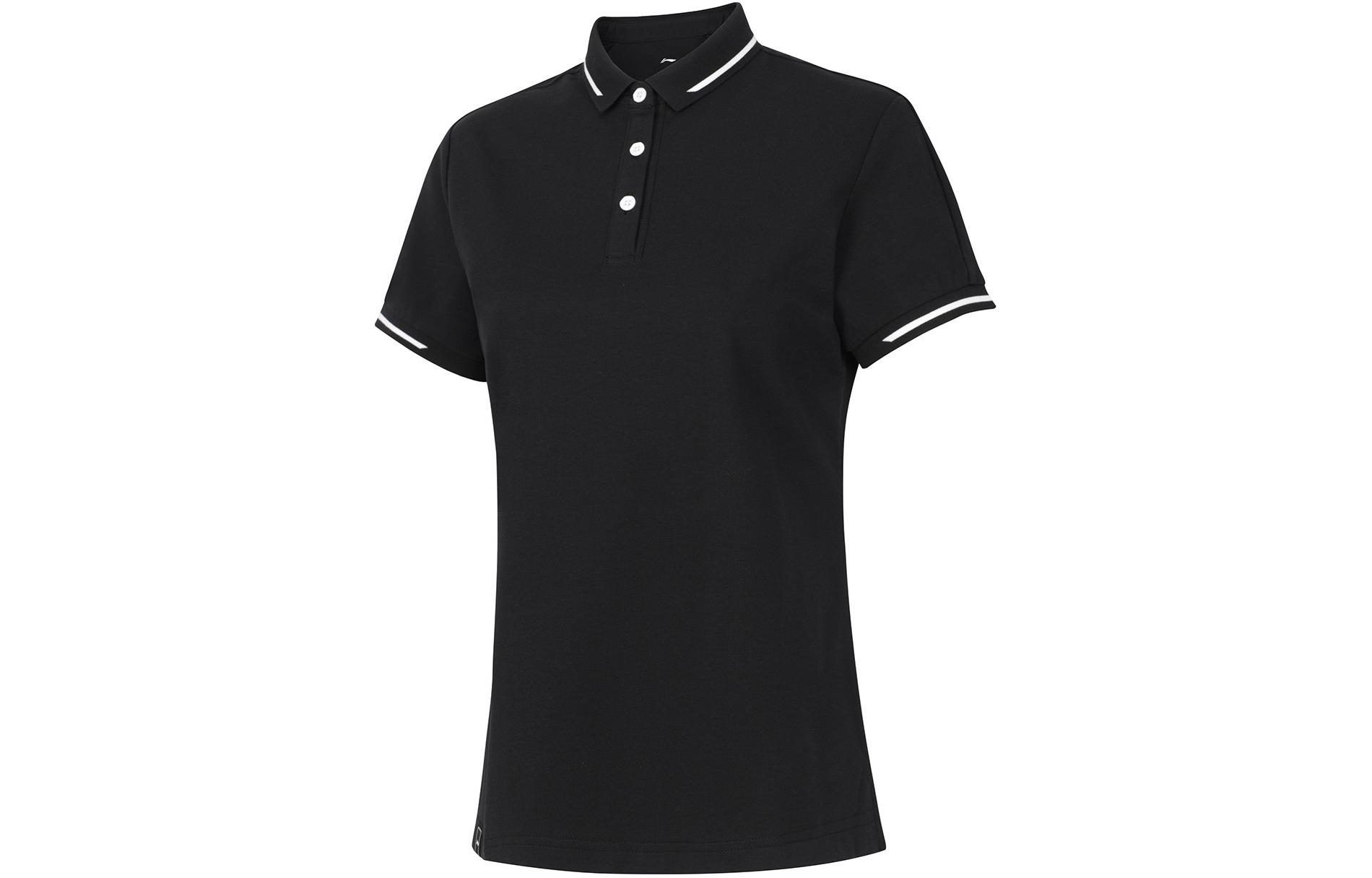 Li Ning Polo Shirt Women s Black APLU206-2 M