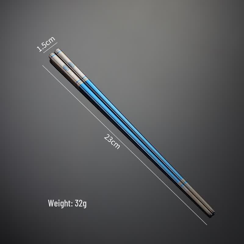 Qianxing 304 Stainless Steel Titanium Chopsticks