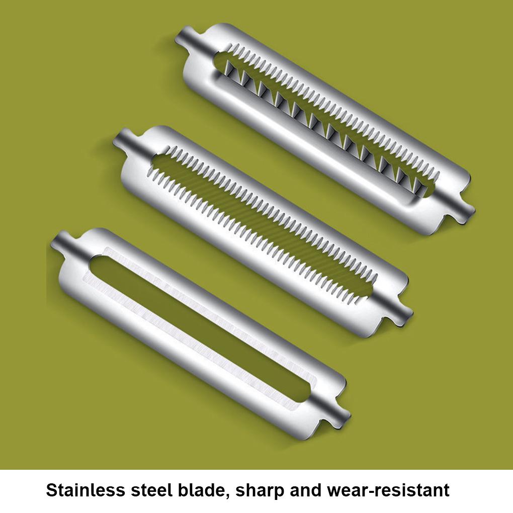 Fruit 3-in-1 Stainless Rotary Handle Kitchen Shredder