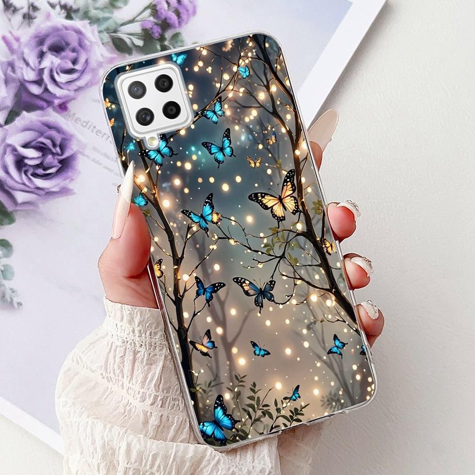 For Samsung Galaxy A22 4G Case SM-A225F Cool Dragon Painted Cover Soft Slim Phone Case For Samsung A22 A 22 Galaxy A42 5G Fundas
