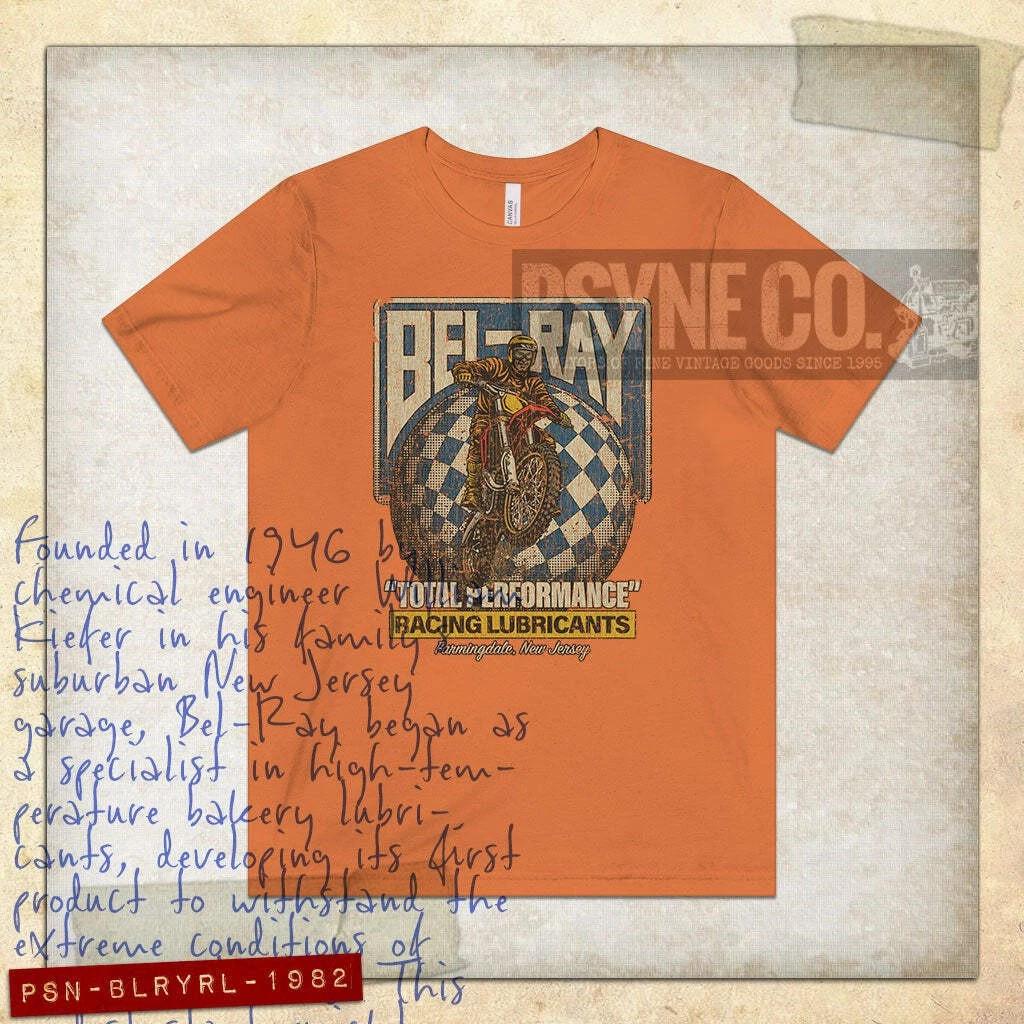 Bel-Ray Racing Lubricants 1982 Vintage Men s T shirt 2XL